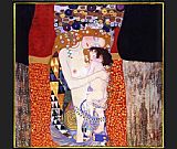 Gustav Klimt mother and child